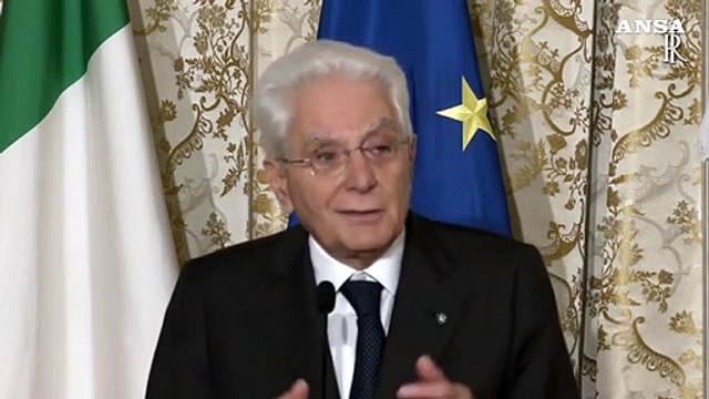 Ucraina, Mattarella: Servono sforzi costanti per una pace giusta