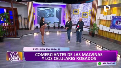 Comerciantes de las Malvinas se defienden de acusaciones por vender celulares robados