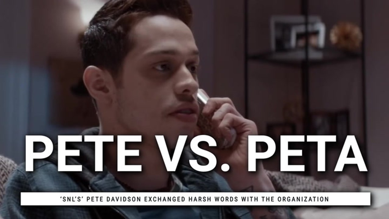 Pete Davidson Just Sent PETA An Expletive-Filled Voicemail After They Called Him Out For Purchasing A Dog