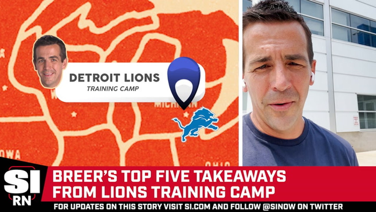 The Breer Report: Detroit Lions Training Camp Takeaways (2023)