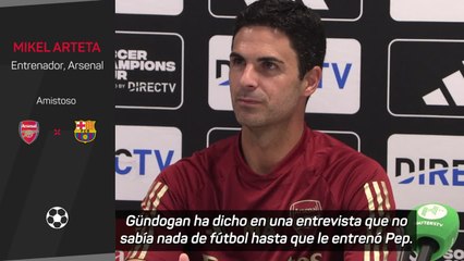 MIKEL ARTETA compara lo que le 'pasó' a GÜNDOGAN con GUARDIOLA a lo suyo con CRUYFF | AS