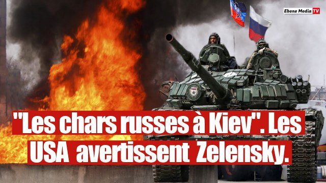 Guerre en Ukraine : Des chars russes débarquent à Kiev la Capitale..