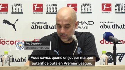 Man. City - Guardiola : "Haaland veut devenir encore meilleur"