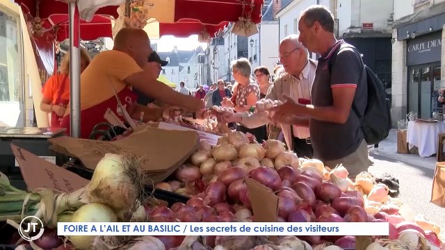 FOIRE A L'AIL ET AU BASILIC / Les secrets de cuisine des visiteurs