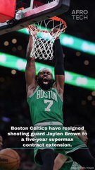 Celtics' Jaylen Brown Signs The Richest Contract In NBA History