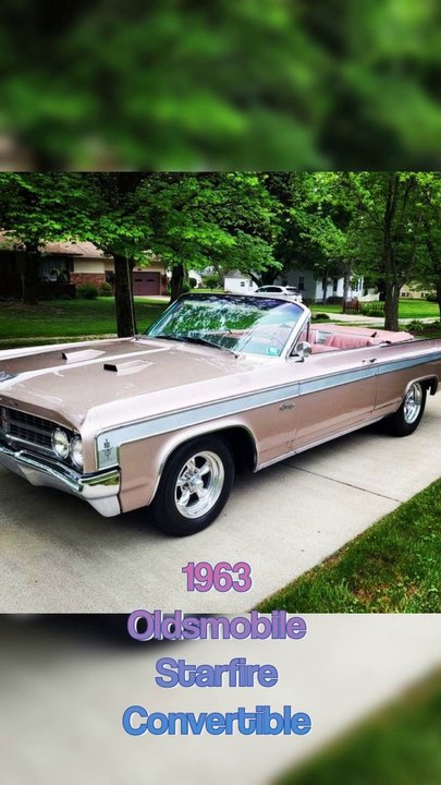 1963 Oldsmobile Starfire Convertible