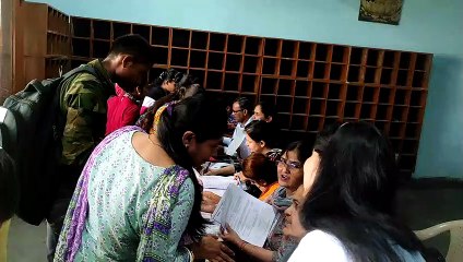 Video...मीरा गर्ल्स कॉलेज में प्रथम वर्ष की काउंसलिग