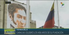 Caracas celebra aniversario 456 de su fundación y tradición indígena