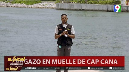Sargazo en muelle de Cap Cana por Daniel Lajara | El Show del Mediodía