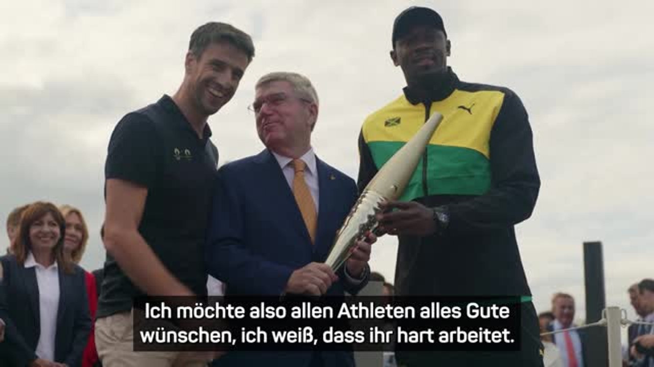 Usain Bolt: 'Glaubt an euch und eure Träume'