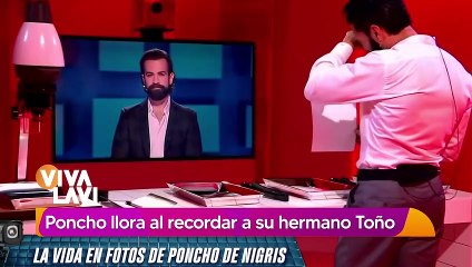 Poncho De Nigris llora al recordar a su hermano Toño