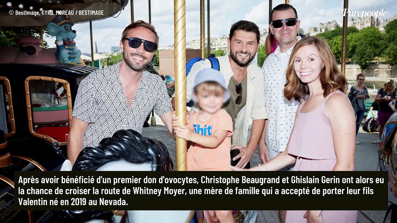 Christophe Beaugrand aux anges avec son mari : sublimes retrouvailles avec Whitney, la mère porteuse de leur fils
