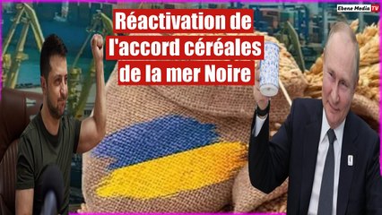 Moscou Relance l'accord des céréales de la mer Noire