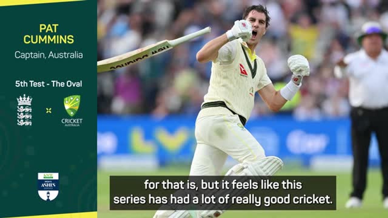 'It's had it all' - Cummins reflects on exciting Ashes series