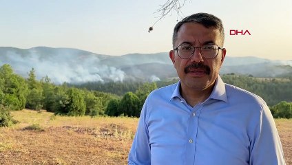 Kütahya'da Orman Yangını: 7 Saattir Devam Ediyor