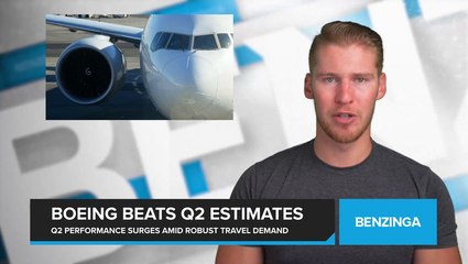 Boeing Beats Q2 Estimates