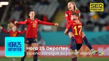 España consigue su primer objetivo