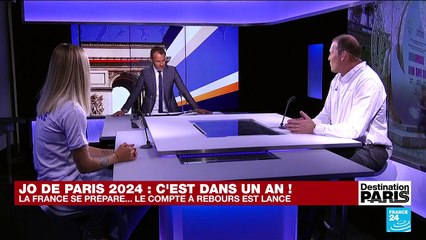 Replay : JO de Paris-2024, c'est dans un an ! Le compte à rebours est lancé
