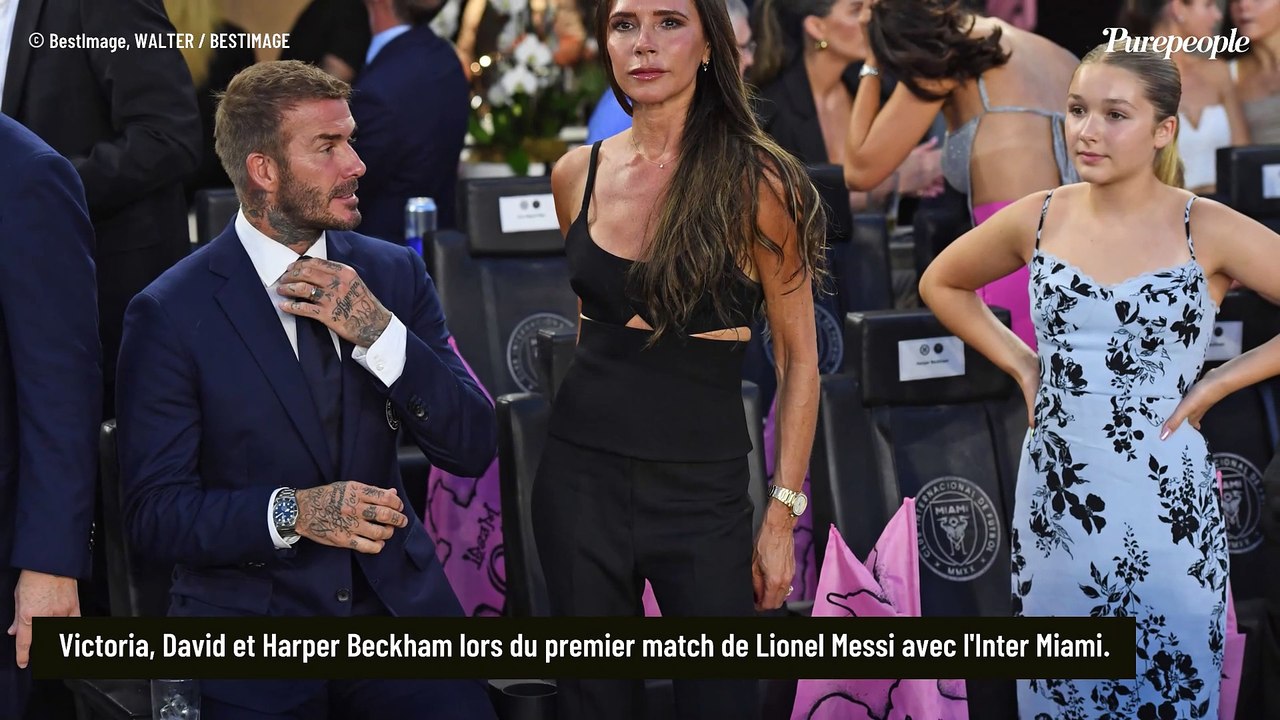 David Beckham : Sa dernière sortie avec Victoria et leur ado Harper, sortie remarquée après un gros coup !