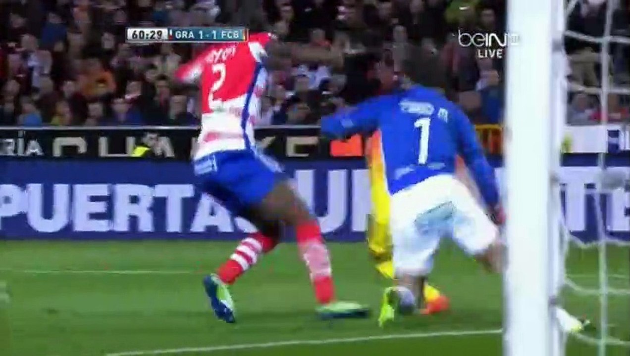 La Liga 2012/13 - Granada CF vs. FC Barcelona - 2.Half