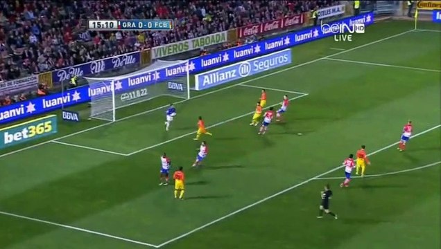 La Liga 2012/13 - Granada CF vs FC Barcelona - 1.Half