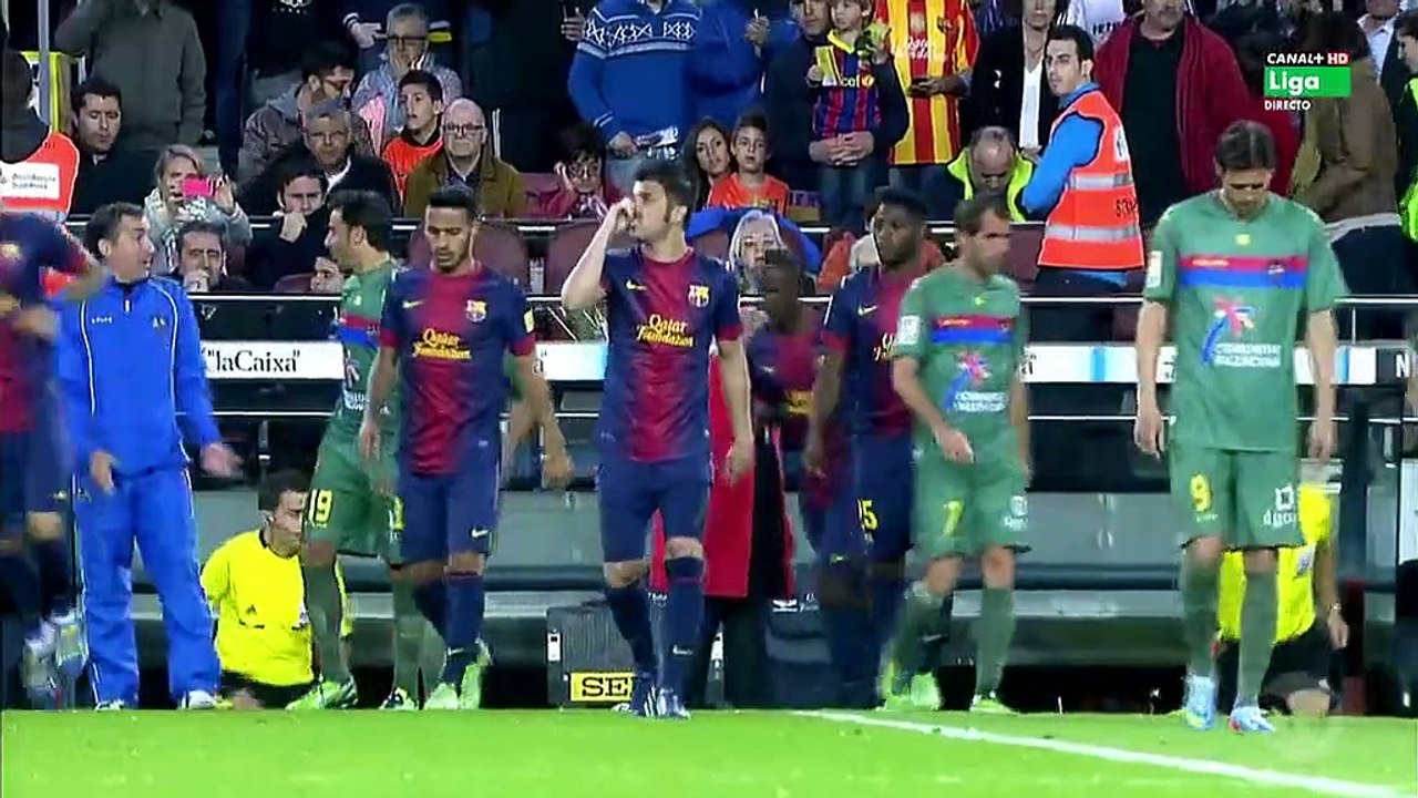 La Liga 2012/13 - FC Barcelona vs Levante UD - 2.Half