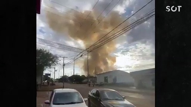 Explosão em Cooperativa deixa várias pessoas feridas em Palotina
