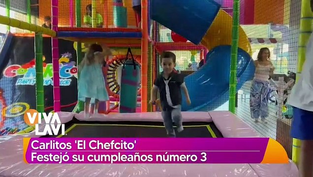 Carlitos 'El Chefcito' celebra su cumpleaños 3