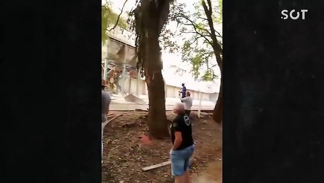 Novas Imagens: Explosão em Cooperativa deixa várias pessoas feridas em Palotina