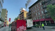 GUINDASTE desaba em NOVA YORK, nos EUA, e deixa vários feridos