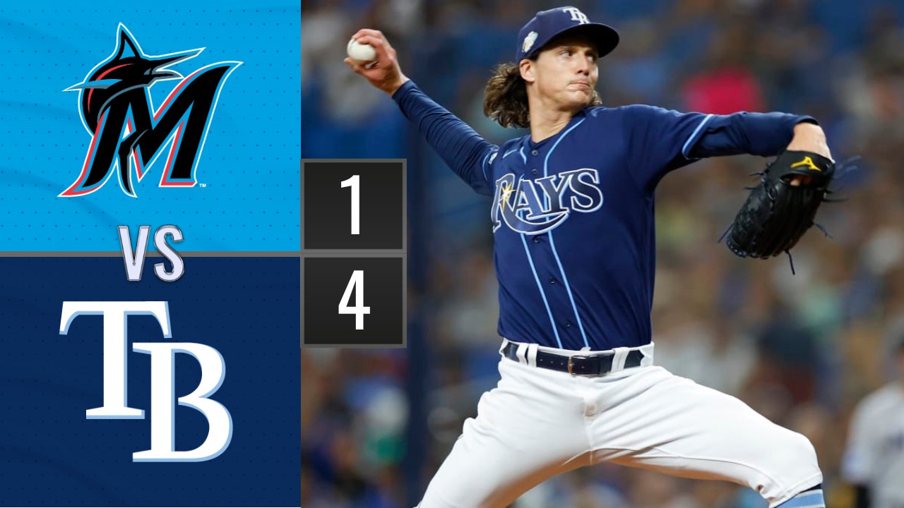 Resumen Marlins de Miami vs Rays de Tampa Bay | MLB 25-07-2023