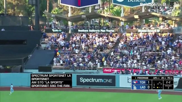 Resumen Azulejos de Toronto vs Dodgers de Los Ángeles | MLB 25-07-2023