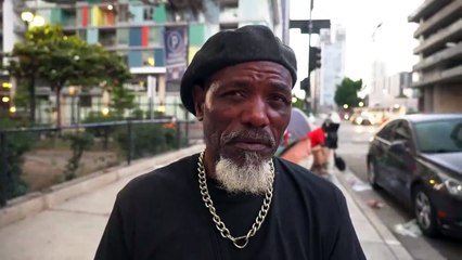 A Homeless Man's Struggle for Survival in San Diego