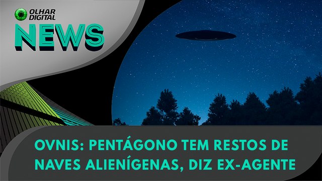 Ao Vivo | OVNIs: Pentágono tem resto de nave alienígena, diz ex-agente | 26/07/2023 | #OlharDigital