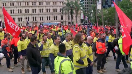 A son witnessed his father falling about 12 metres from scaffolding