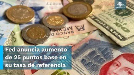 Se fortalece superpeso ante el dólar tras alza de tasa de la Fed
