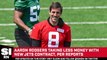 Report: Aaron Rodgers Taking Less Money With New Jets Contract