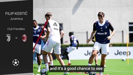 Kostic hoping Milan game helps in Juve preparations