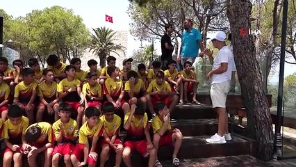 Kuşadası Belediyesi Nusaybinli çocuklara unutulmaz bir gün yaşattı