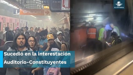 Esto originó la presencia de humo en la Línea 7 del Metro