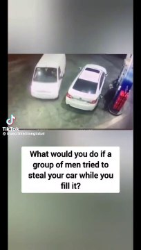 Tentano di rubare l'auto durante il rifornimento ma qualcosa va storto