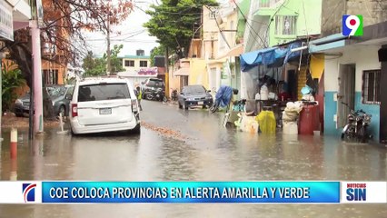 Elevan las provincias en alerta por onda tropical| Emisión Estelar SIN