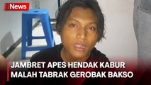 Tabrak Gerobak Bakso dan Gagal Kabur, 2 Jambret dengan Sajam Diamuk Massa di Gambir