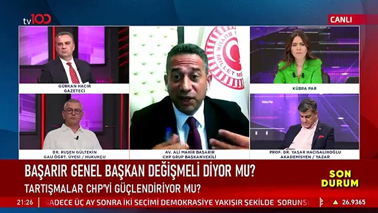 Canlı yayında açıkladı: Ali Mahir Başarır, Zoom toplantısına davet edildi mi?