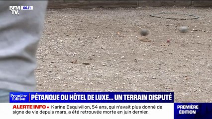 Un terrain de pétanque de Montmartre menacé d'expulsion par un hôtel de luxe