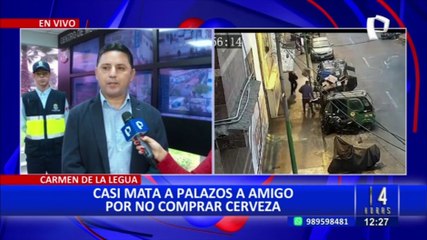 Carmen de la Legua: hombre casi mata a su amigo por negarse a comprar cerveza