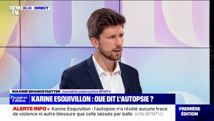 Que révèle l'autopsie de Karine Esquivillon?