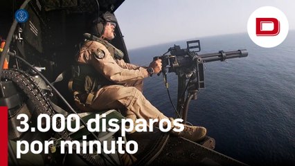 Las poderosas ametralladoras del Ejército