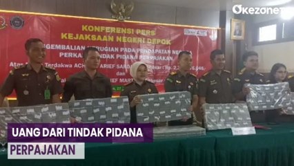 Kejari Depok Terima Pengembalian Uang Kerugian Kas Negara Senilai Rp3,1 Miliar