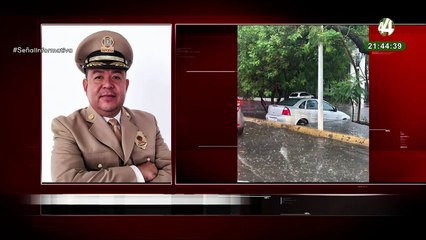 El comandante Sergio Ramírez López comparte los pormenores de la lluvia nocturna en ZMG